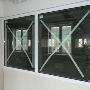 Противопожарное окно 600×600 / серия FRM5126